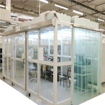 CABINA LIMPIA DE ALUMINIO CLASE 100