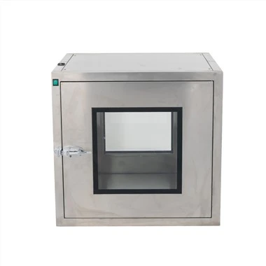 Caja de paso de laboratorio para sala limpia