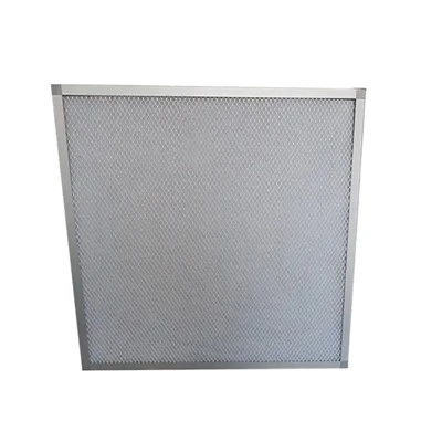 Filtro de aire con panel de marco de aluminio
